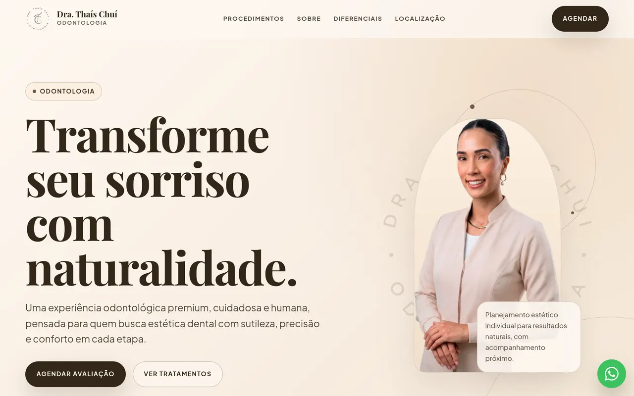 Site Dra Thais Chui